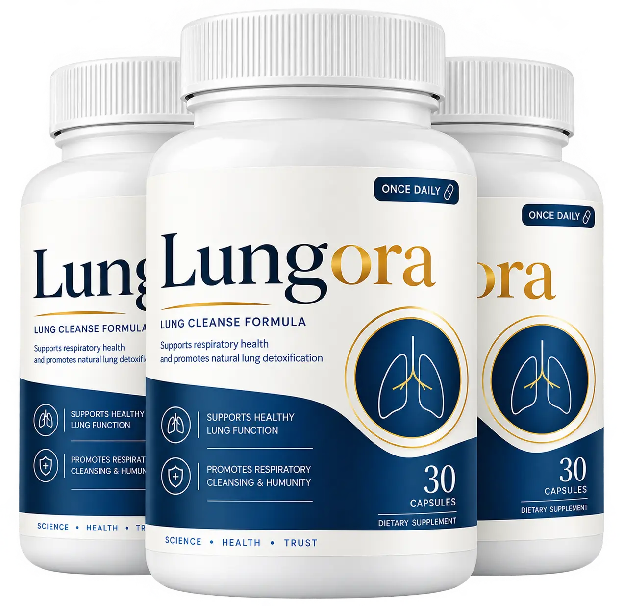 Lungora dietary supplement for adults over 50